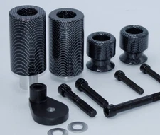 2000-2003 Suzuki GSXR600 GSXR750 GSXR 600 750 CARBON FRAME & SWINGARM SLIDERS