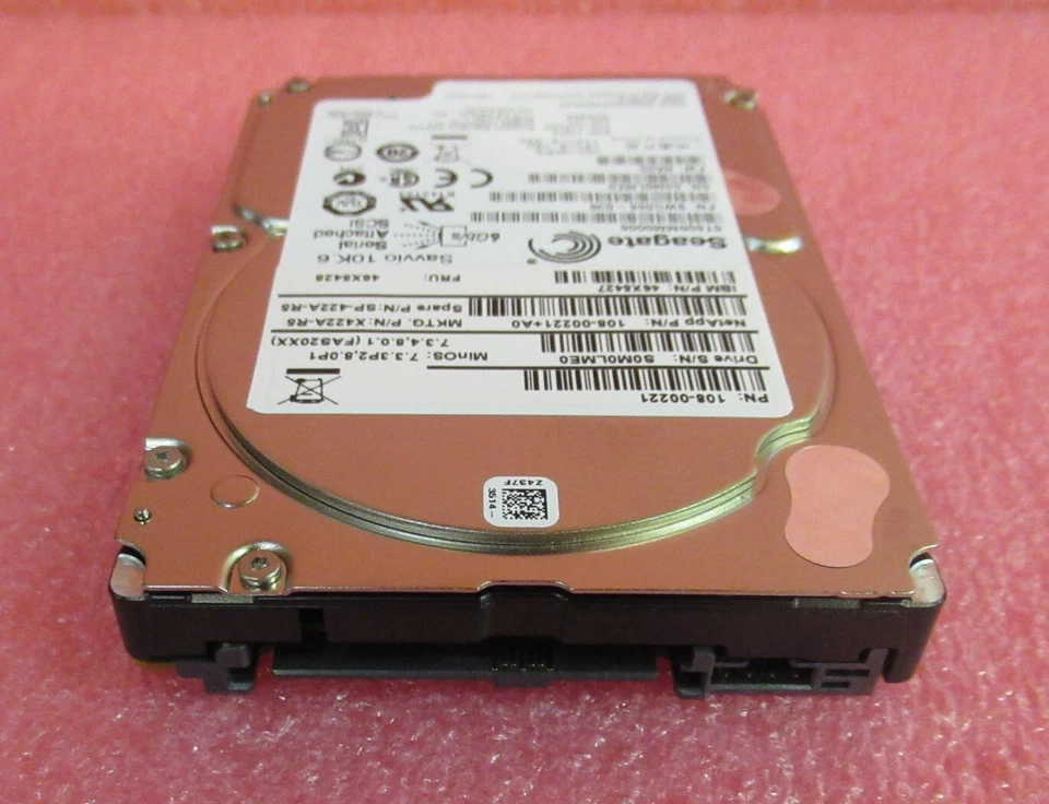 IBM NetApp 600GB 10K SAS 6Gb/s 2.5" 64MB Hard Drive HDD 46X5427 SP-422A-R5 - Image 3 of 4