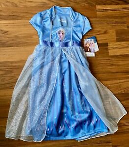 Disney Frozen Elsa Nightshirt for Girls Blue 
