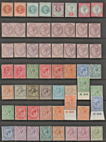 GB - QV-KGVI COLLECTION x184 Stamps *MINT HINGED* (CV £1,700+) - Picture 1 of 4
