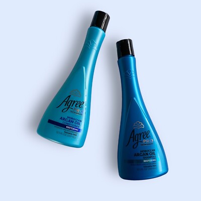 AGREE PRO Moroccan Argan Oil Shampoo & Conditioner Set 12.5 fl oz each