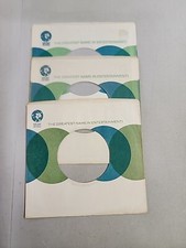 45 RPM 7" RECORD SLEEVES CO. SLEEVE 3 PACK SEE PHOTOS - MGM SLV187