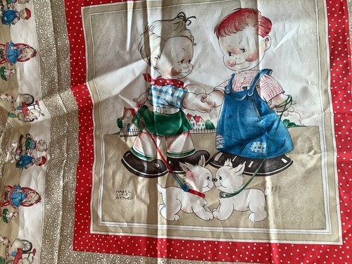 Mabel Lucie Attwell Woodrow Studio Cotton Fabric Children Sewing Quilt Panels - Picture 3 of 4
