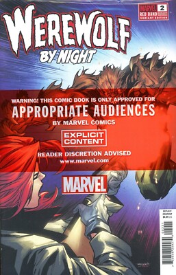 Werewolf by Night # 2 Stephen Segovia Variant Red Band Edition