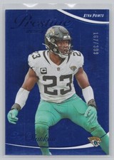 Foye Oluokun 2023 Panini Prestige Xtra Points Blue #135 167/399 Jacksonville