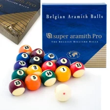 Super Aramith Pro Billiard Pool Ball set 2 1/4"