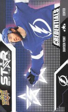 2022-23 UD Credentials Brayden Point #2S-10 2nd Star of the Night