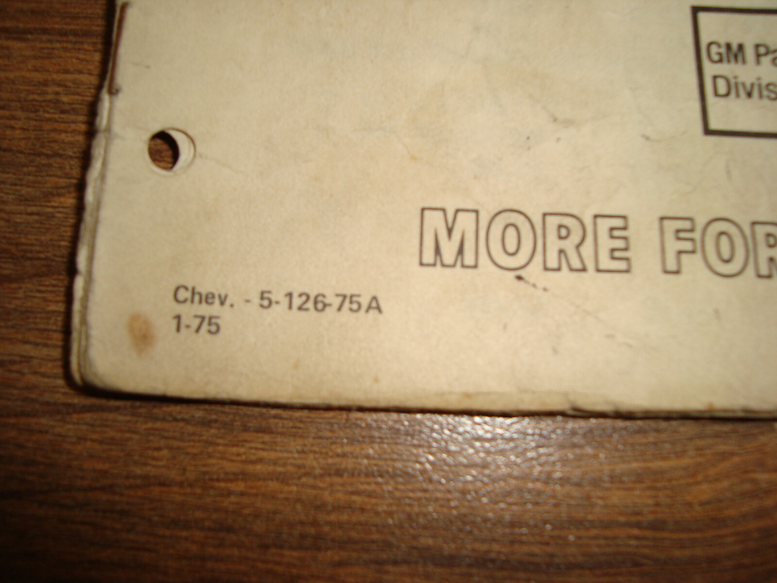 Chevrolet 1975 Dealer Installed Accessories Catalog CWIO eBay