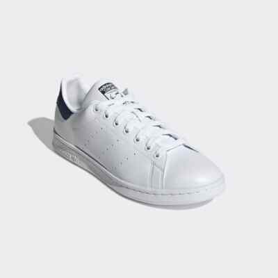 Size 9.5 - adidas Stan Smith White Collegiate Navy for sale online