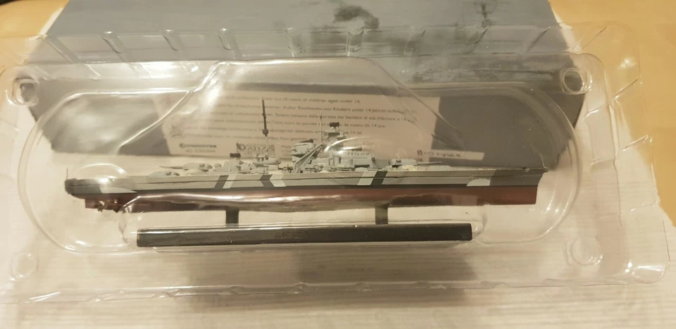 1 :1250 ATLAS EDITIONS COLLECTIONS / DeAGOSTINI : BISMARCK - Image 4 of 4