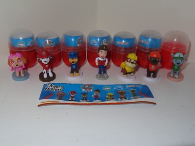 PAW Patrol- Full SET of 7 - Finders Keepers - NEW Collector Miniature Figure Toy