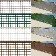Rete Plastica Balcone Recinzione Ringhiera Protezione Bambini e Animali H 1 mt
