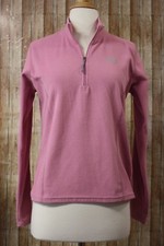 The North Face TKA 100 Fleece 1/2 Zip Pullover Jacket Youth Girl's Size XL Mauve
