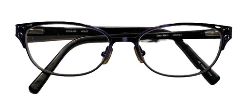 Womens Karen Kane Mimosa Eyeglasses Frames Eye Glasses 51 16 135 Violet