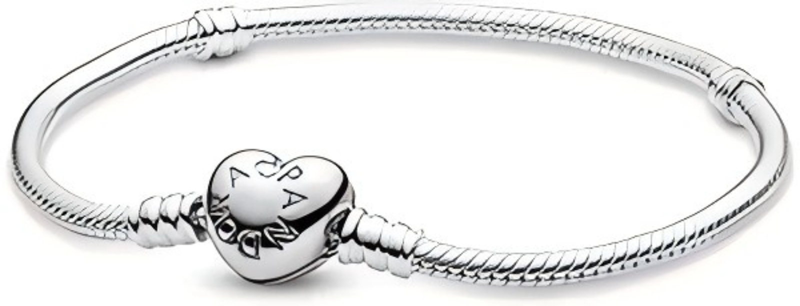 NEW ™ Pandora Heart Clasp Snake Chain Bracelet