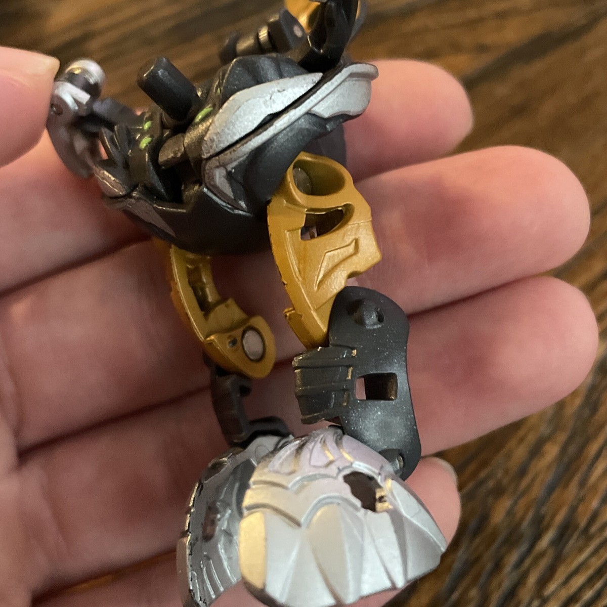 Figurines Bakugan Mechtanium Surge - Bakufusion Bakugold Darkus Radizen Et Roxtor - Bandai (Occasion)