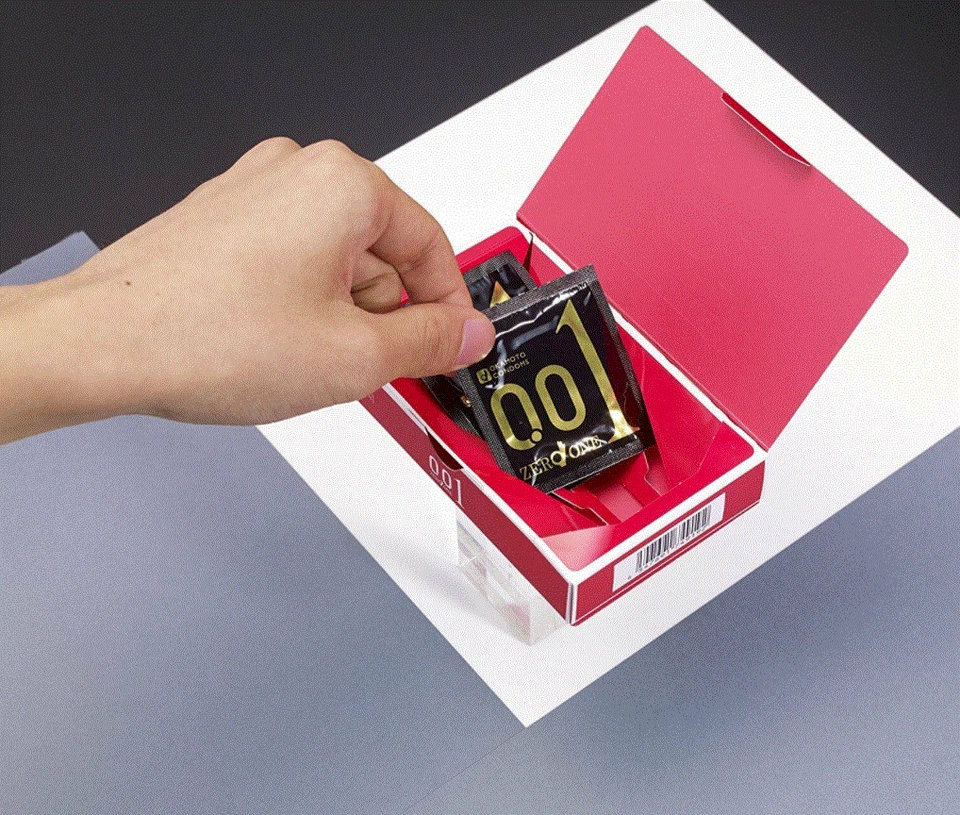 Ультратонкий презерватив OKAMOTO ZERO ONE 001 3 шт. x 10 коробок — продавец из США - Изображение 2 из 4
