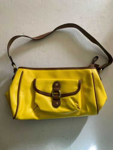 Caribbean Joe Yellow Purse Handbag