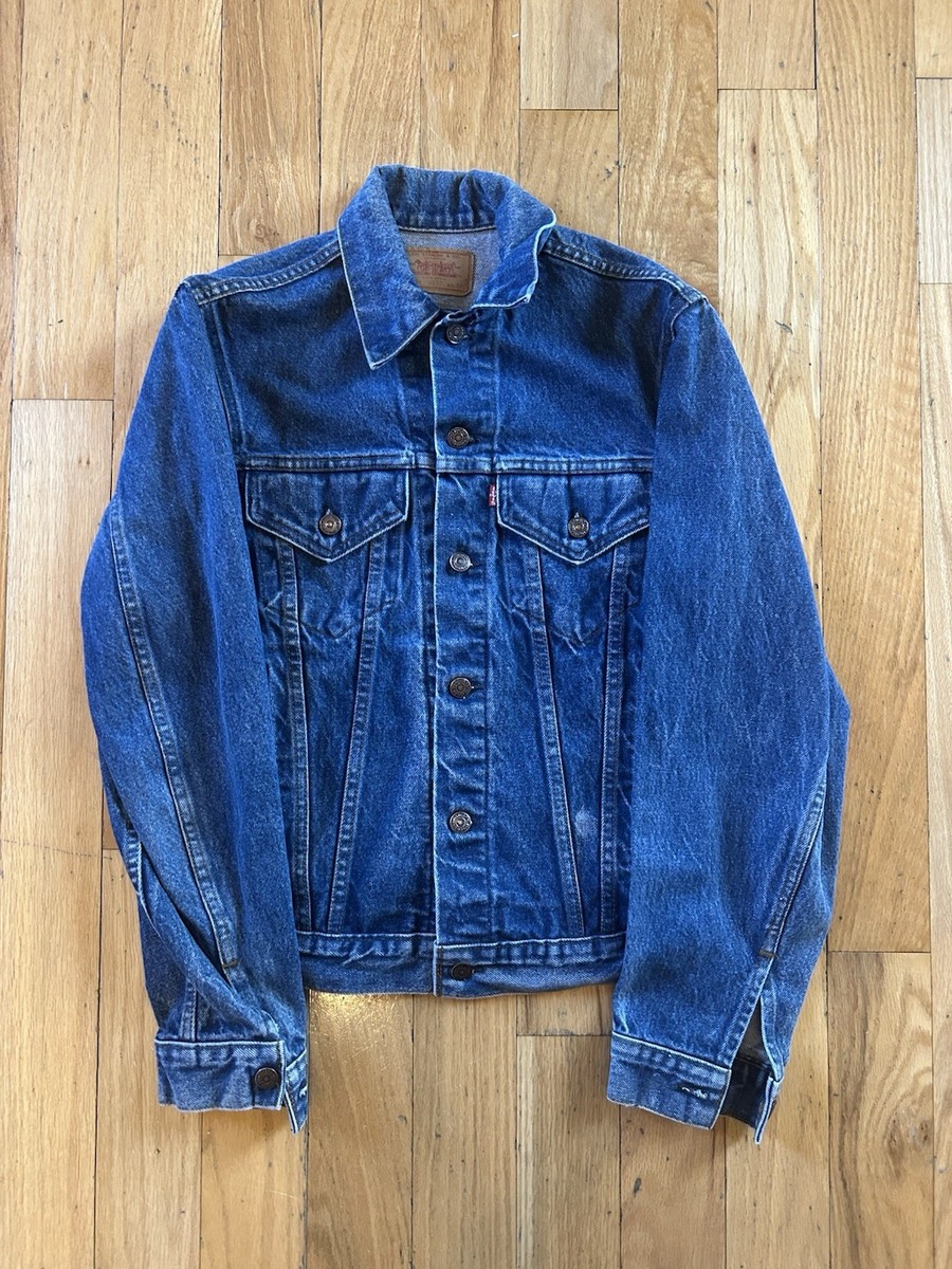 ジャケット・アウター Levi's 71506 0217 SIZE38L made in usa Vtg LEVI'S Men's Trucker Blue Denim Jacket 71506-0217 USA