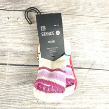 NEW Stance 3 Pairs Dye Namic Baby Newborn Casual Socks Size 3-6 Months