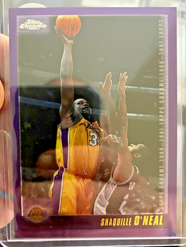 Topps Chrome 2000-01 Shaquille O'Neal Los Angeles Lakers Base #141 NBA