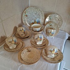 Empire Ware Crinoline Lady Tea Set  20 Pieces c1934