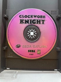 Clockwork Knight Sega Saturn Ntsc-u Complete Cib Original Disc And Manual