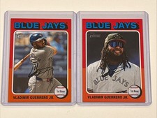 2024 Heritage Vladimir Guerrero Jr Image Variation Base 2 Card Lot Blue Jays 508