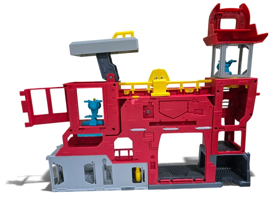 Transformer Rescue Bots Griffin Rock Firehouse Headquarters + Dr. Morocco, Shark - Image 4 of 4