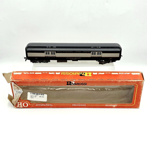 Coche de equipaje Rivarossi HO 6550 6555 B&O Baltimore & Ohio National Limited años 20 | Zustand: New
