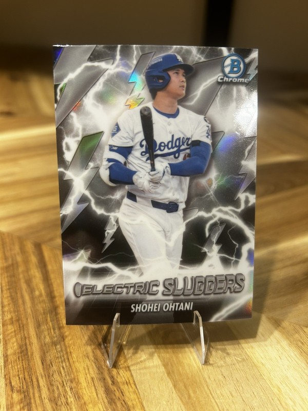 2026 Topps Bowman SHOHEI OHTANI ERROR MISSING AUTO Electric Sluggers Chrome