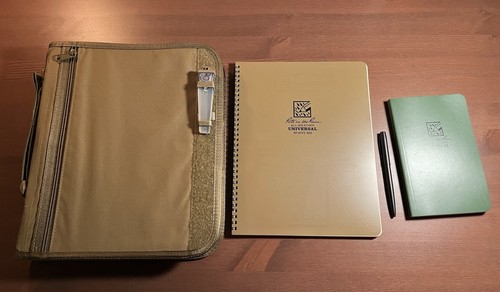 Rite In The Rain C9250T Planner With Pen And 2 Notebooks