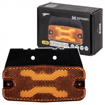 LAMPA OBRYSOWA LED X-SPIDER + KIERUNEK KIERUNKOWSKAZ