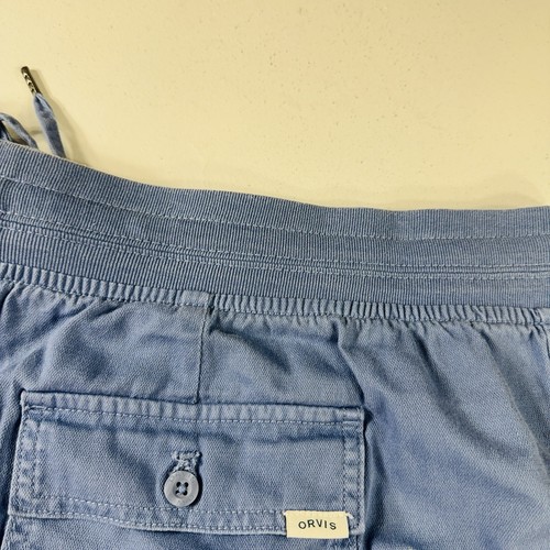 Orvis Athletic Shorts Blue Elastic Waist Mens Size XXL - Picture 4 of 4