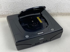 SEGA Saturn Black Model MK-80200A-50 Game Console European PAL Gray Key RARE
