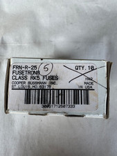  5 Bussmann FRN-R-25 Fuses 25A 250V Type RK5 New Free Shipping