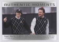 2014 SP Authentic Authentic Moments Graeme McDowell Rory McIlroy #71 0b3e