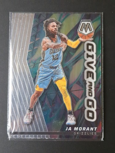 2022-23 NBA Panini Mosaic Ja Morant Give And Go Insert 9