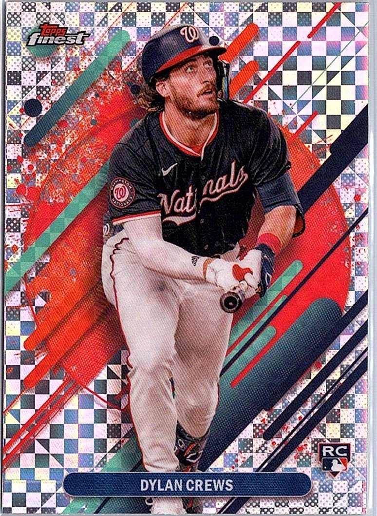 2025 Finest #280 Dylan Crews Checkerboard