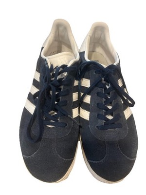 Adidas Men's Gazelle Sneaker Size 7- Navy Blue