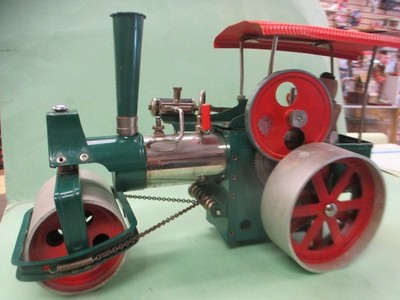 VINTAGE WILESCO STEAM ENGINE STEAM ROLLER TRACTOR D36 - OLD SMOKY