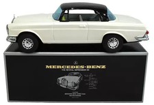 Tin Toy Mercedes-Benz 250SE Coupe White Reissue Japan Made Boxed Made in Japan
