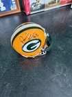 Green Bay Packer Paris Lenon autographed mini helmet new with tag
