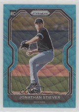 2021 Panini Prizm Teal Wave Prizm Jonathan Stiever #68 17ht