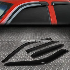 FOR 99-04 TRACKER/VITARA SMOKE TINT WINDOW VISOR SHADE/SUN WIND/RAIN DEFLECTOR