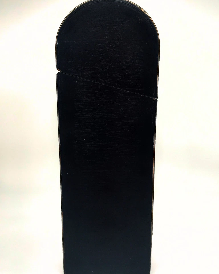 Weinbox Geschenkbox aus Holz für 1 Flasche Vintage Deko Weinkiste mit Deckel - Bild 2 von 4