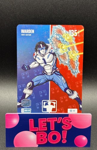 Bo Jackson Battle Arena WARDEN `Cam Ward` Logofoil Ice #LOGO-470 (RC)
