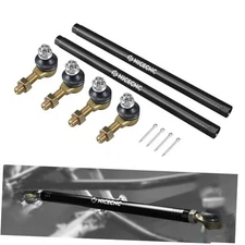  Tie Rods and Tie Rod Ends Compatible with Yamaha Raptor 700 YFM700 2013 black