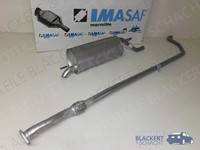 Imasaf Auspuff Ab Kat für Fiat Grande Punto (199) 1.4 16V 70KW 2006-2009