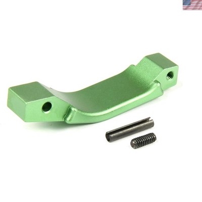 Enhanced Drop-In Trigger Guard - Durable Aluminum with Green Anodized Finish